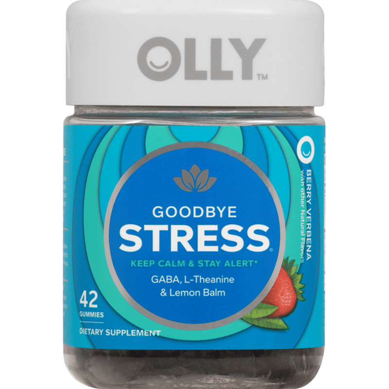 olly goodbye stress supplement gummies
