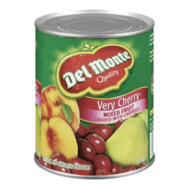 Del Monte Very Cherry Fruit Cocktail (796 ml) - Instacart