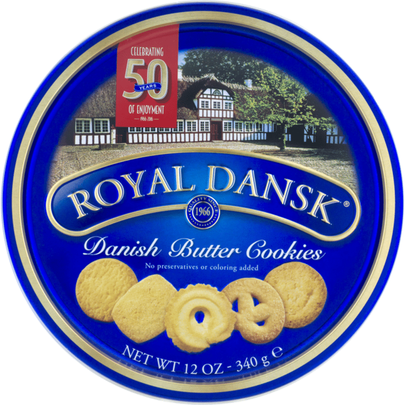 Royal Dansk Danish Butter Cookies (12 oz) Instacart