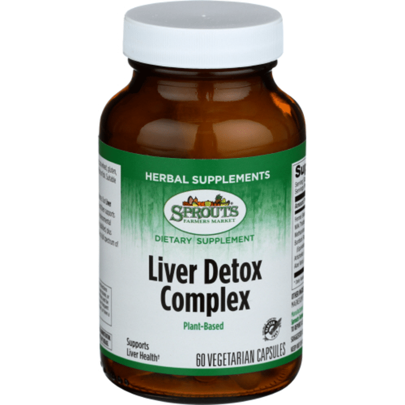 Sprouts Plant Based Liver Detox Complex Capsules (60 ct) Instacart