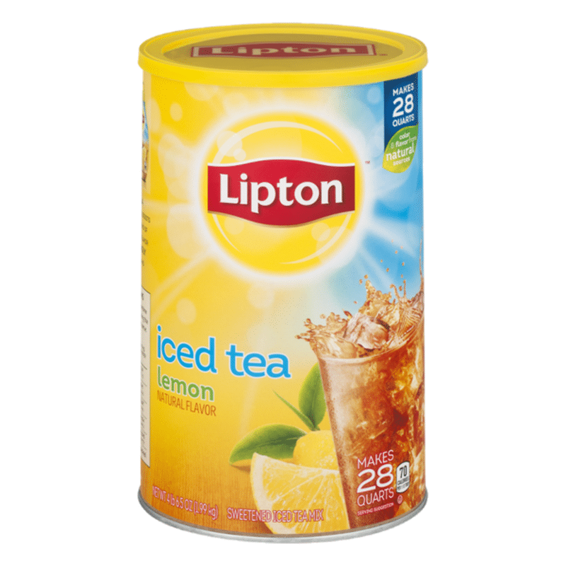 Lipton Iced Tea Mix Lemon (28 qt) from FoodsCo Instacart