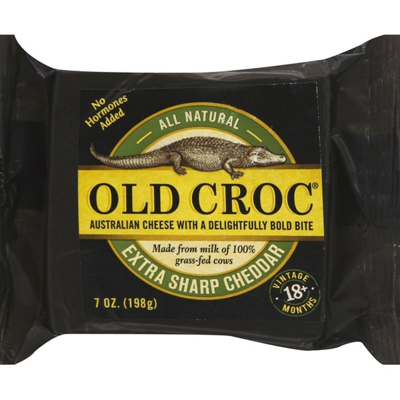 Old Croc Cheese, Extra Sharp Cheddar (7 