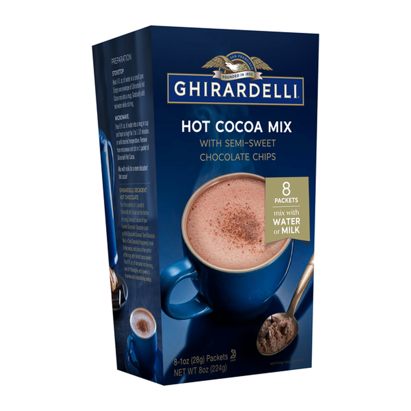 Ghirardelli Chocolate Hot Cocoa with Chocolate Chips (8 oz) from Publix