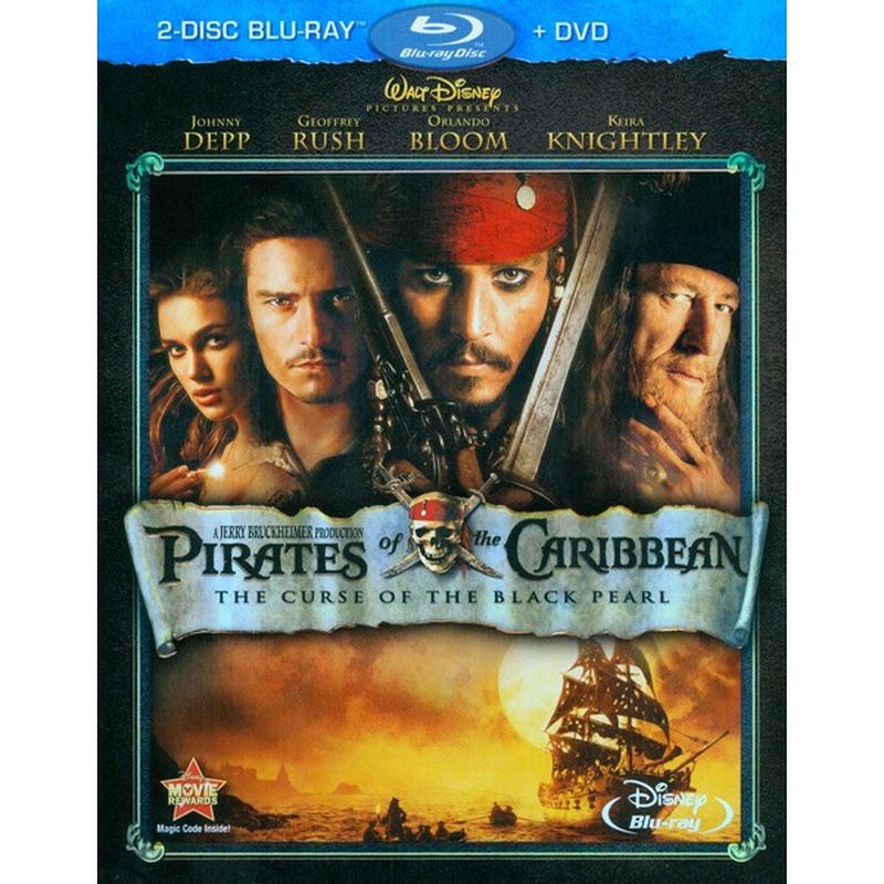 Walt Disney Video Pirates of The Caribbean Assorted Blu-ray DVD
