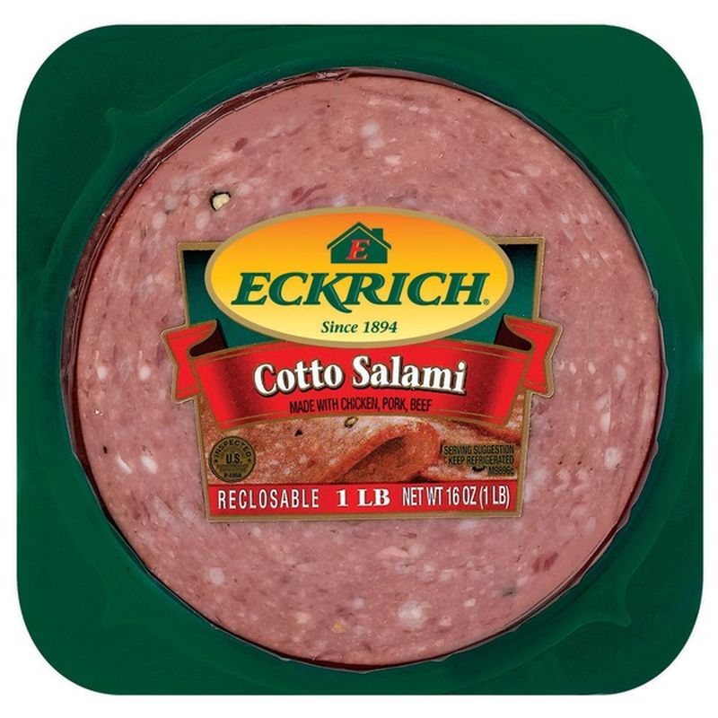 Eckrich Cotto Salami Cotto Salami (16 oz) Instacart