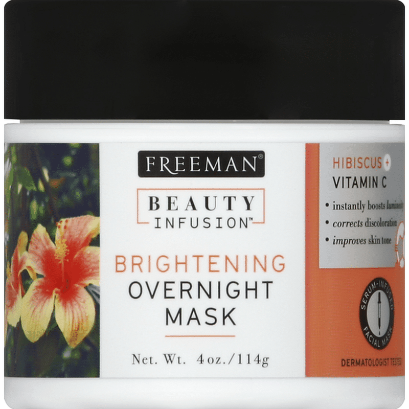 Freeman Mask, Overnight, Brightening (4 oz) Instacart
