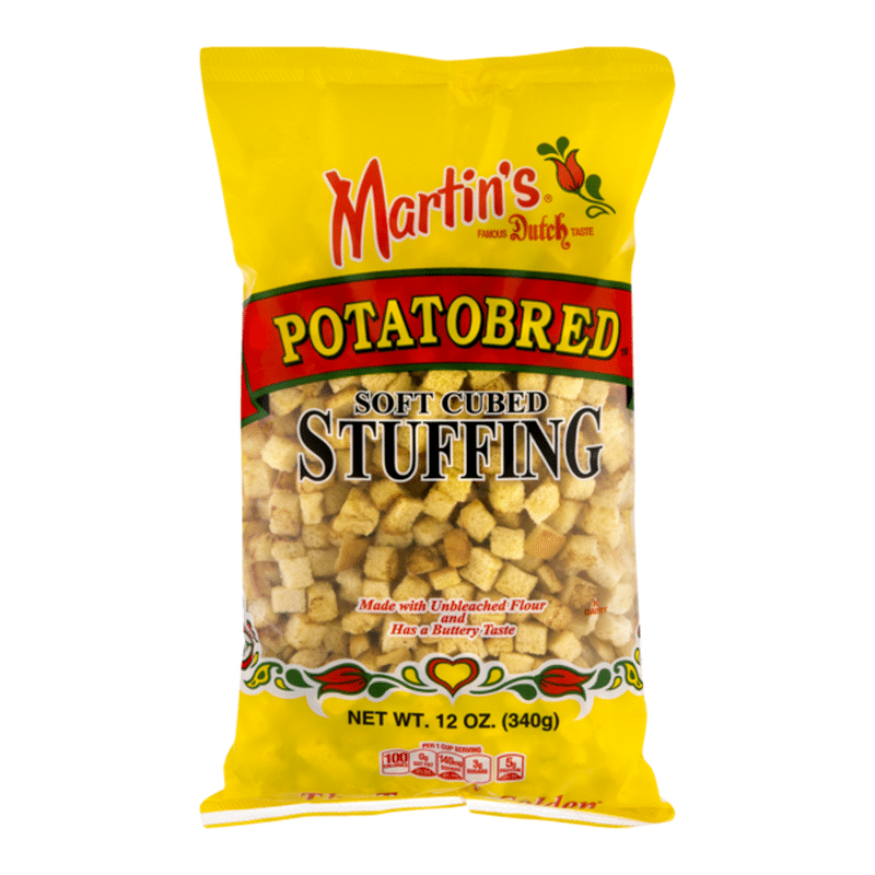 Martin's Potatobred Stuffing Soft Cubed (12 oz) Instacart