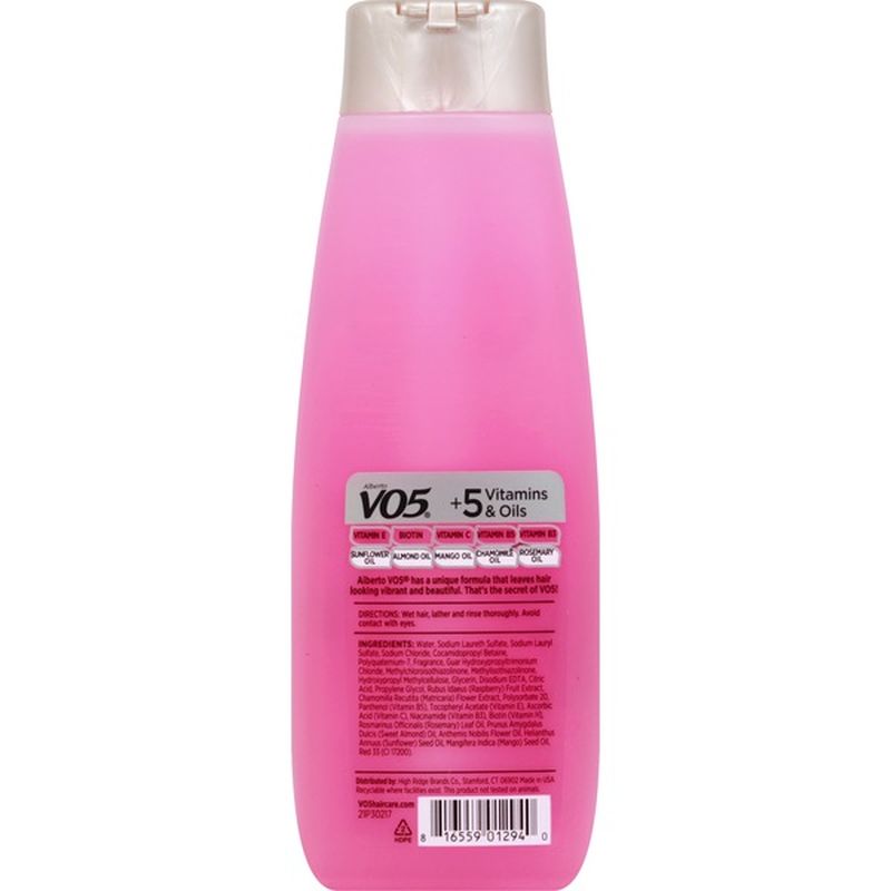 Alberto VO5 Shampoo, Moisturizing, Sun Kissed Raspberry