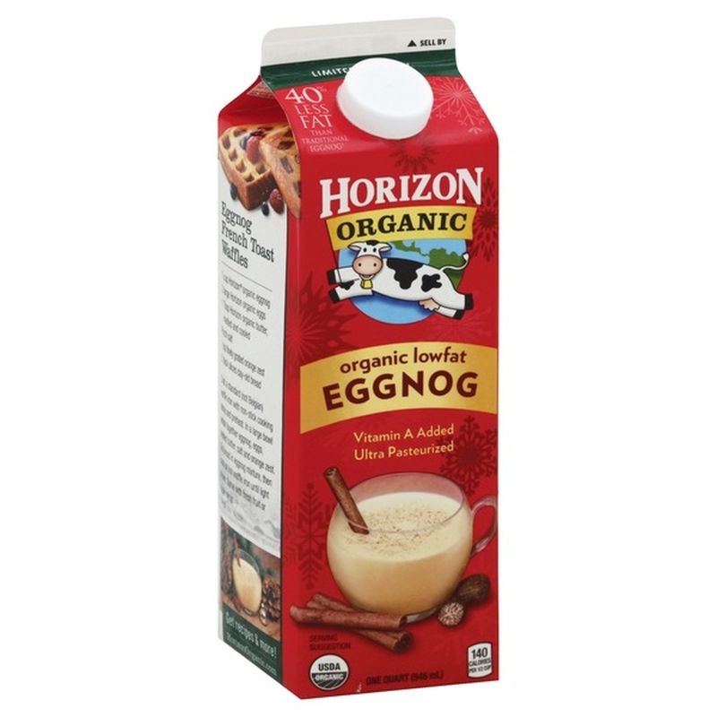 Horizon Organic Lowfat Eggnog (1 qtl) Instacart