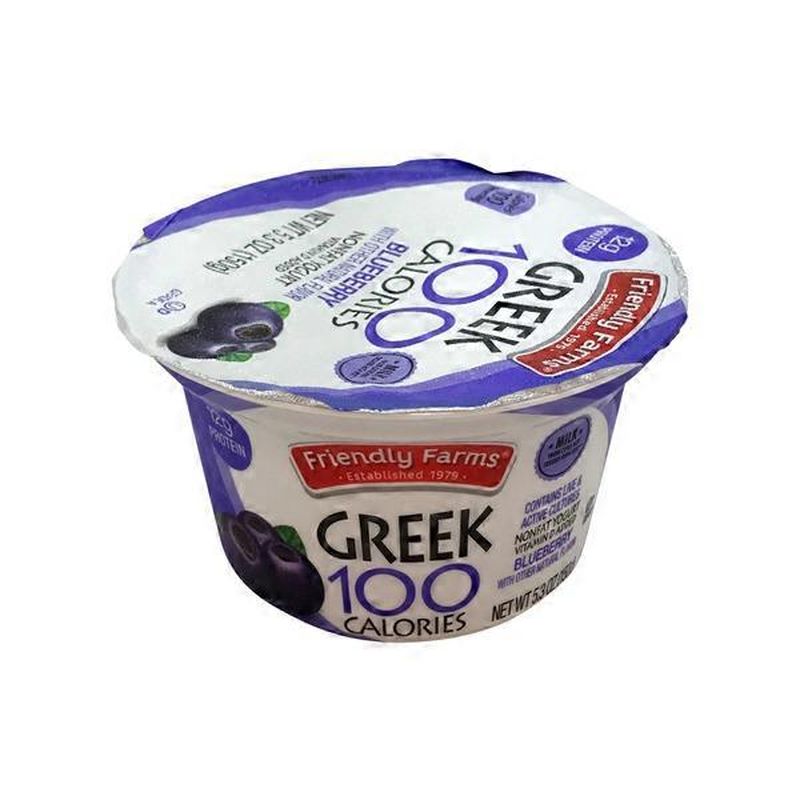 Friendly Farms Greek Nonfat Yogurt (5.3 Oz) - Instacart