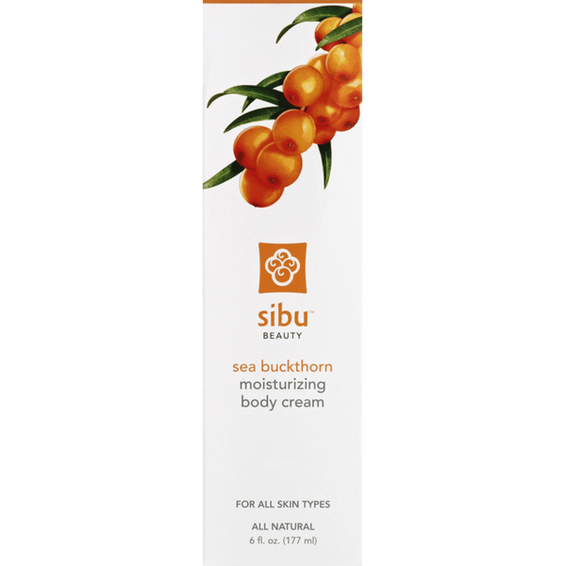 Sibu Body Cream Moisturizing Sea Buckthorn 6 Oz Instacart