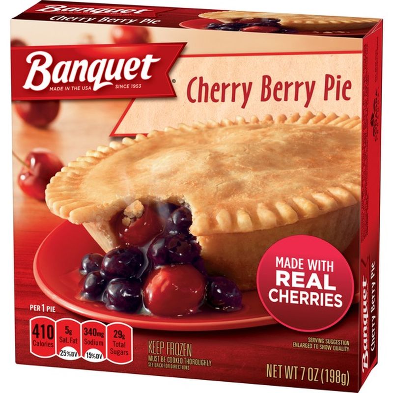 Banquet Cherry Berry Fruit Pie (7 oz) from Lunardi’s Markets Instacart