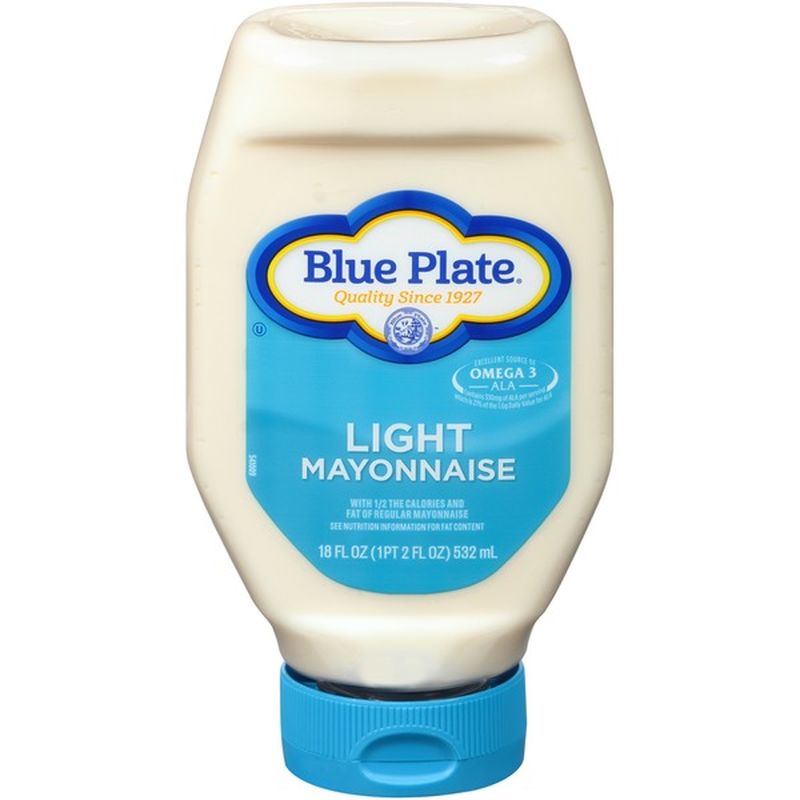 Blue Plate Light Mayonnaise (18 fl oz) Instacart