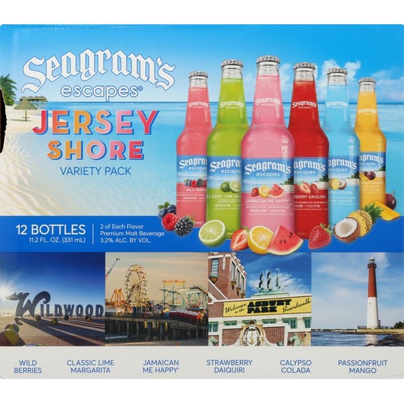 Seagram's Escapes Variety Pack (11.2 fl oz) Instacart