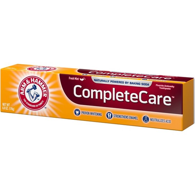 Arm & Hammer Complete Care Toothpaste, Whole Mouth Protection Fresh Mint Fluoride Toothpaste