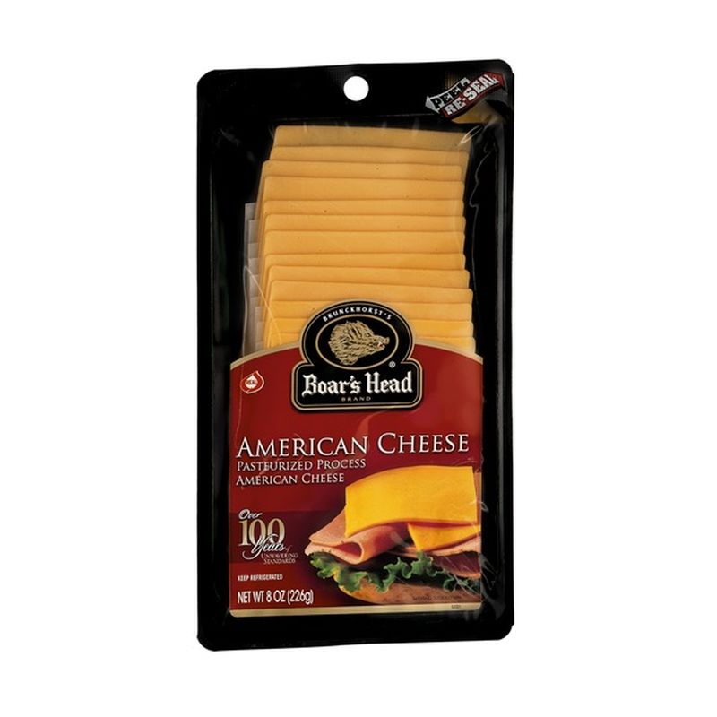 Boar's Head Cheese, American, Pasteurized Process (6 oz) from Stop