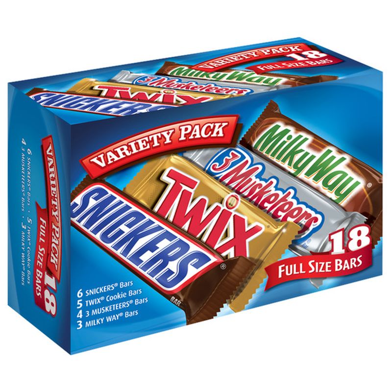 Mars Variety Pack (18 ct) Instacart