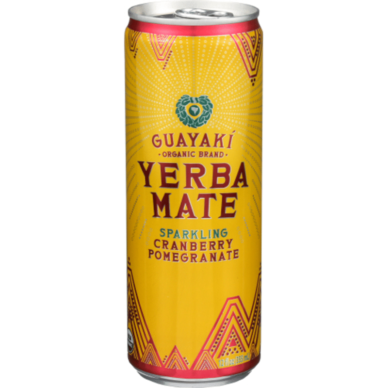 Guayaki Yerba Mate Sparkling Cranberry Pomegranate (12 oz) from Sprouts