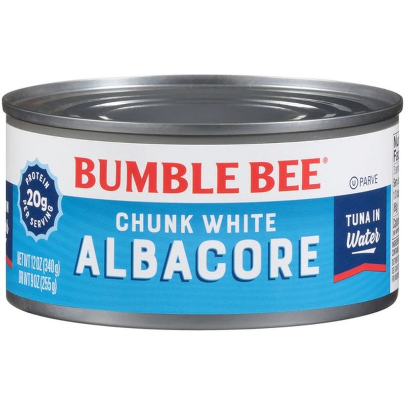 Bumble Bee Chunk White Albacore Tuna in Water (12 oz) - Instacart