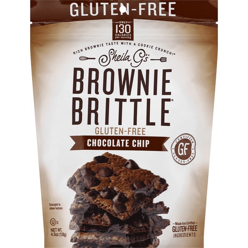 Sheila G's Brownie Brittle Brownie Brittle, Gluten Free, Chocolate Chip