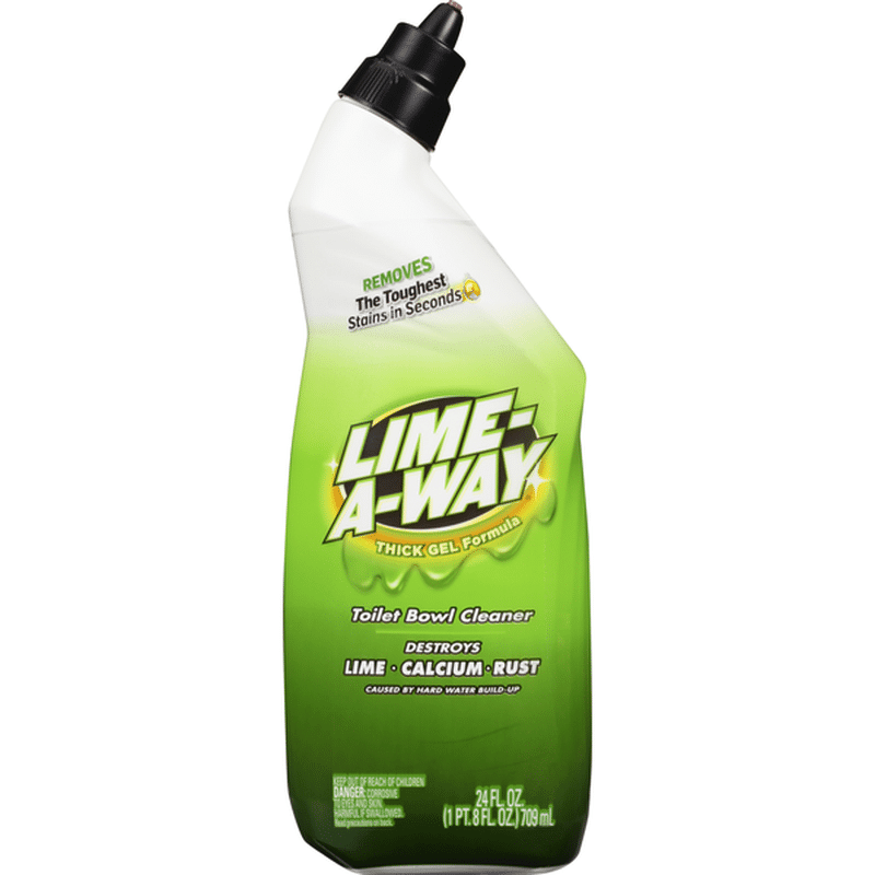LimeAWay Toilet Bowl Cleaner, Thick Gel Formula (24 fl oz) Instacart