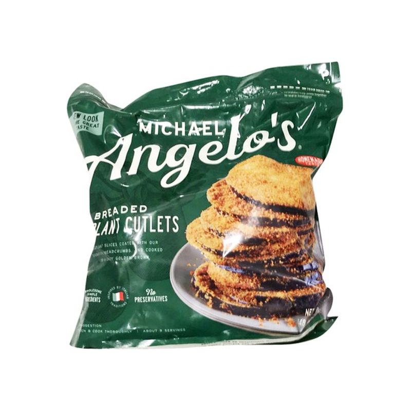 Michael Angelo's Eggplant Cutlets, Breaded (48 lb) Instacart