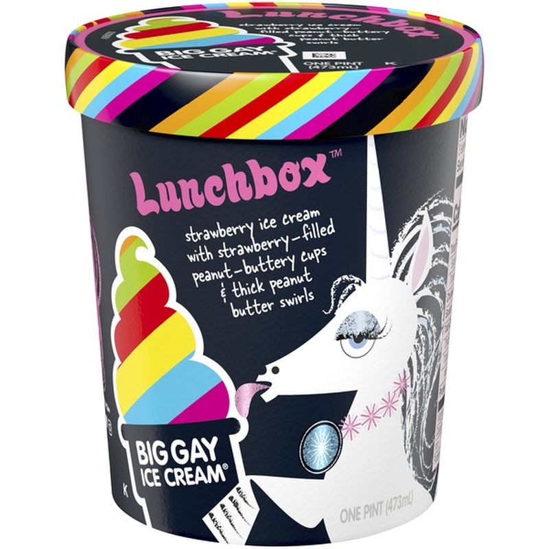 big gay ice cream lunch box