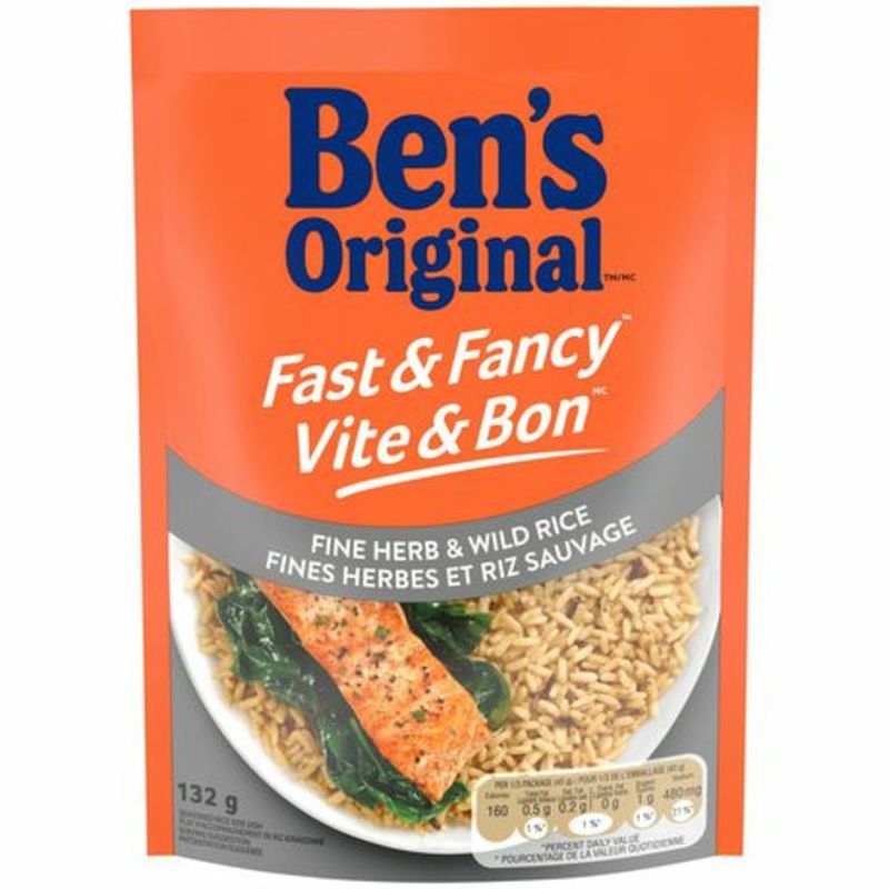 Ben's Original Fast &amp; Fancy Fine Herb &amp; Wild Rice (132 g) Delivery or