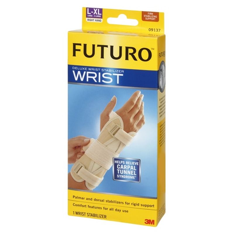 Futuro Wrist Stabilizer, Deluxe, Firm Support, Right Hand, LXL (1 ct