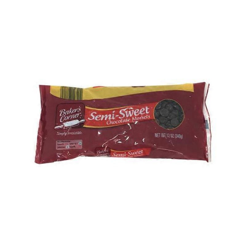 Baker's Corner Semi Sweet Chocolate Morsels (12 oz) Instacart