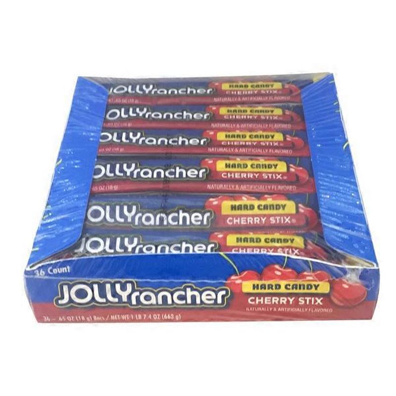 Jolly Ranchers Cherry Stix (36 ct) Instacart