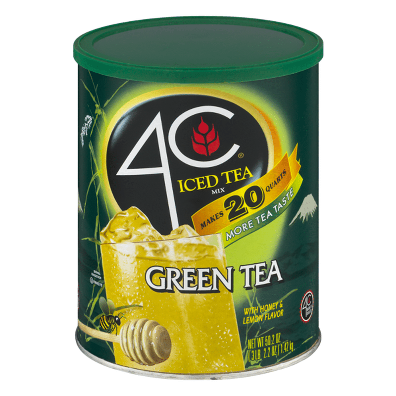 4C Green Tea with Honey Iced Tea Mix (47.2 oz) from Stop & Shop - Instacart