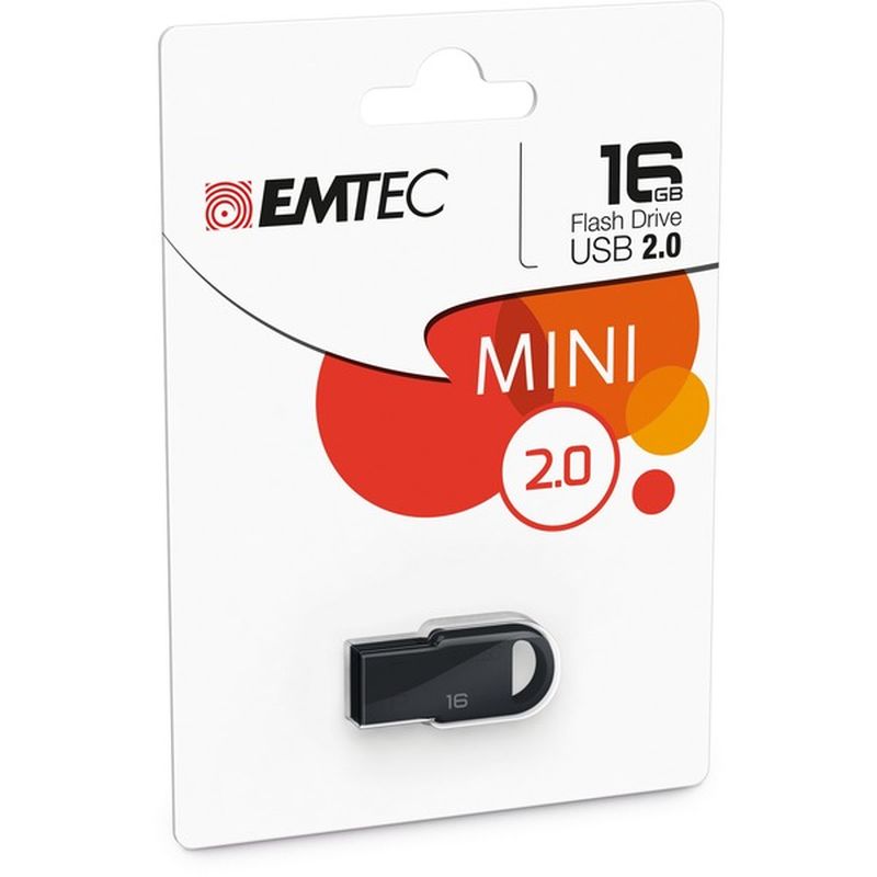 Emtec Blue Nano Pop 16 Gb Usb Flash Drive