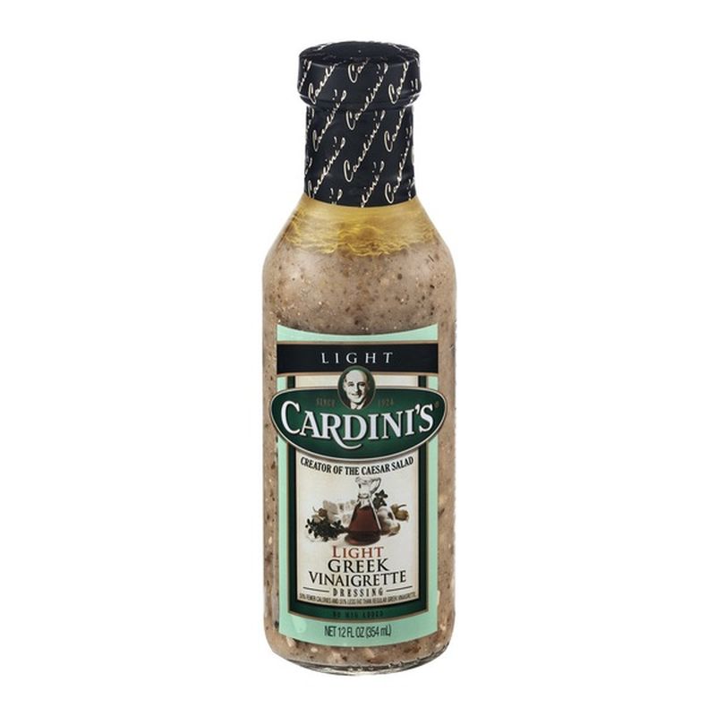 Cardini's Light Greek Vinaigrette Salad Dressing (12 fl oz) from ACME