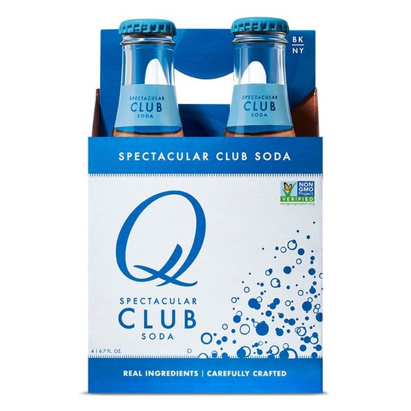 Q Mixers Club Soda 4-pack (6.7 oz) - Instacart