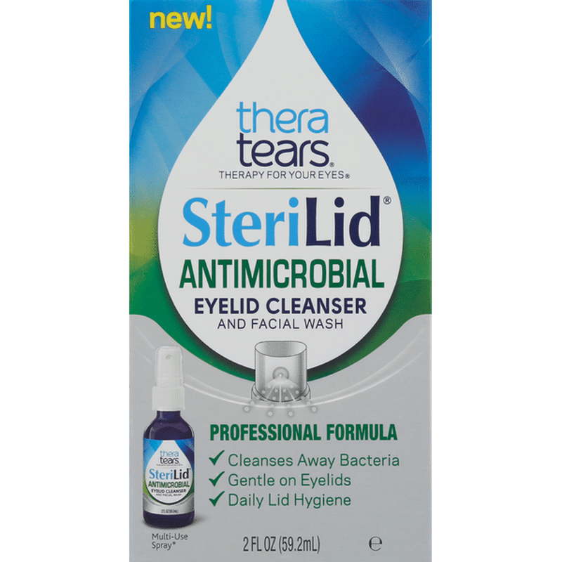 Thera Tears SteriLid Antimicrobial Eyelid Cleanser and Facial Wash (2