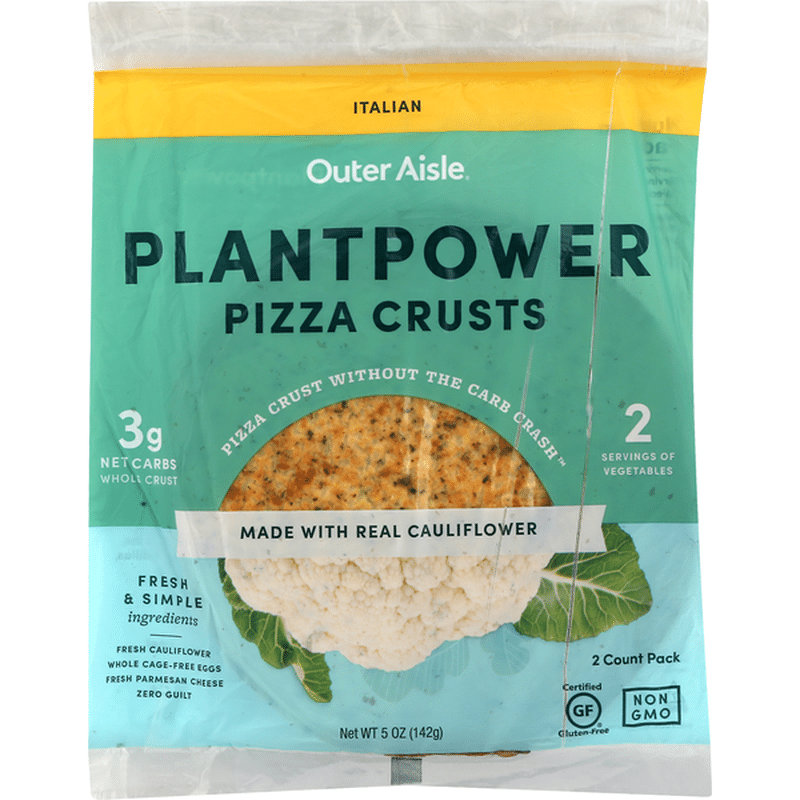 Outer Aisle Pizza Crusts, Italian, 2 Pack (2 each) Instacart