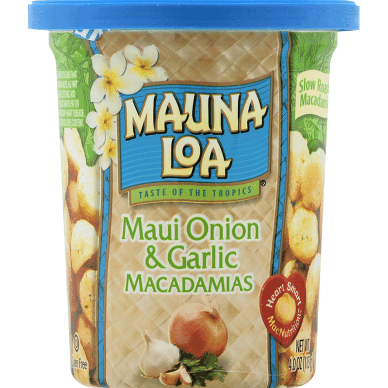 Mauna Loa Macadamias, Maui Onion & Garlic (4 oz) Instacart