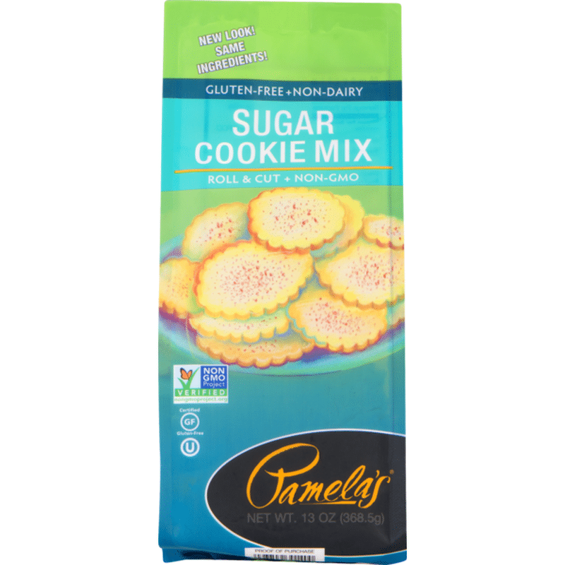 Pamela's Pamelas Cookie Mix, Sugar, NonDairy, Roll & Cut, Bag (13 oz