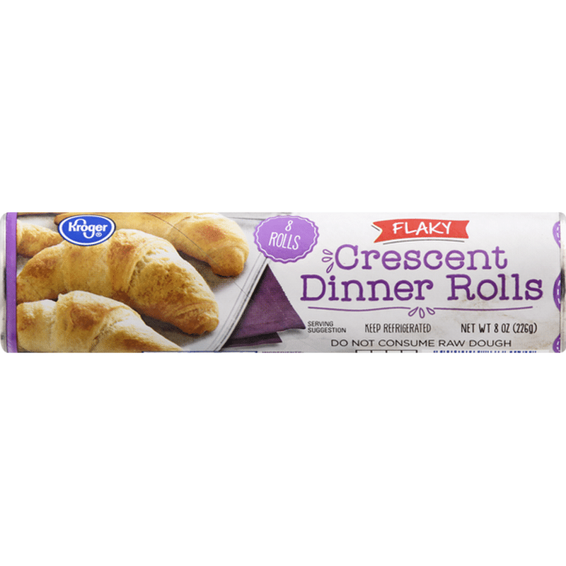 Kroger Crescent Dinner Rolls, Flaky (8 each) Instacart
