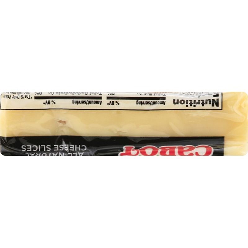 Cabot Cheese Slices, Swiss (10 each) from Market Basket - Instacart