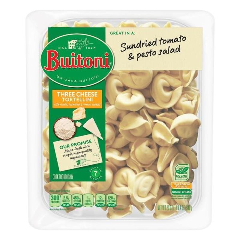 Buitoni Three Cheese Tortellini Refrigerated Pasta (20 oz) from Publix ...