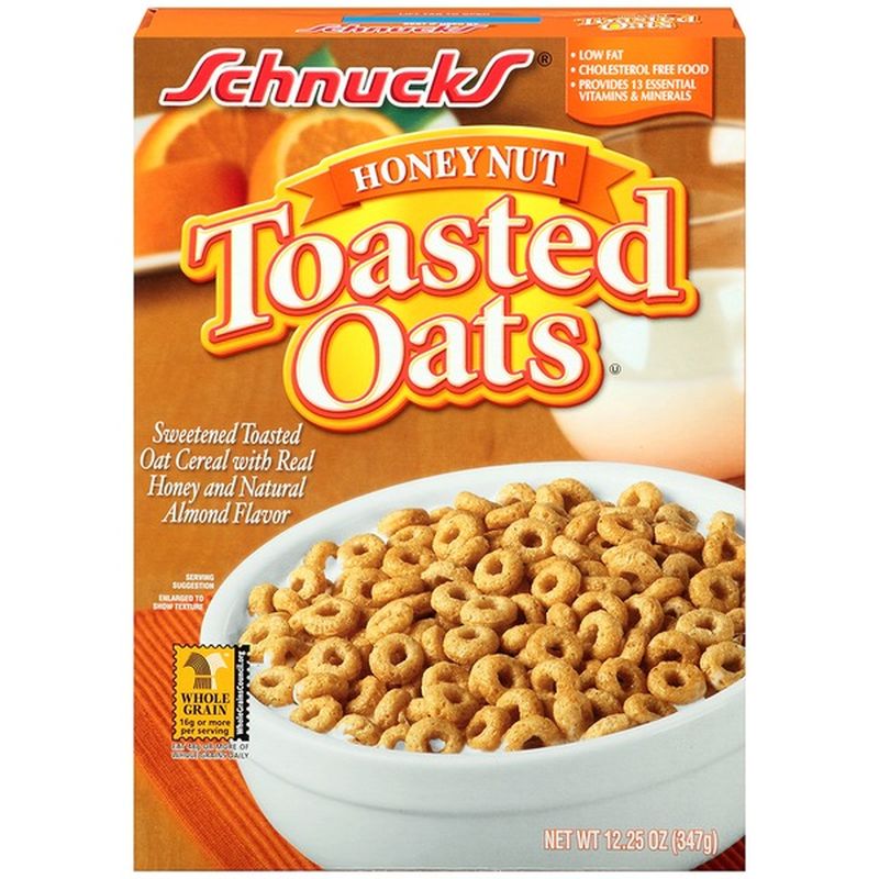 Schnucks Honey Nut Toasted Oats Cereal (12.25 oz) Instacart