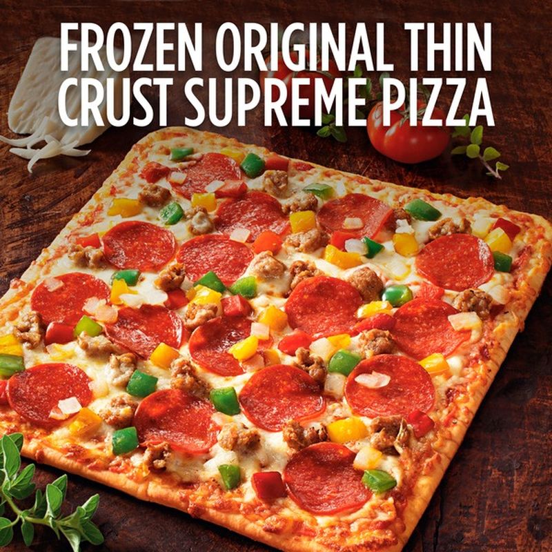 Digiorno Original Thin Crust Supreme Frozen Pizza 2482 Oz From Smart And Final Instacart