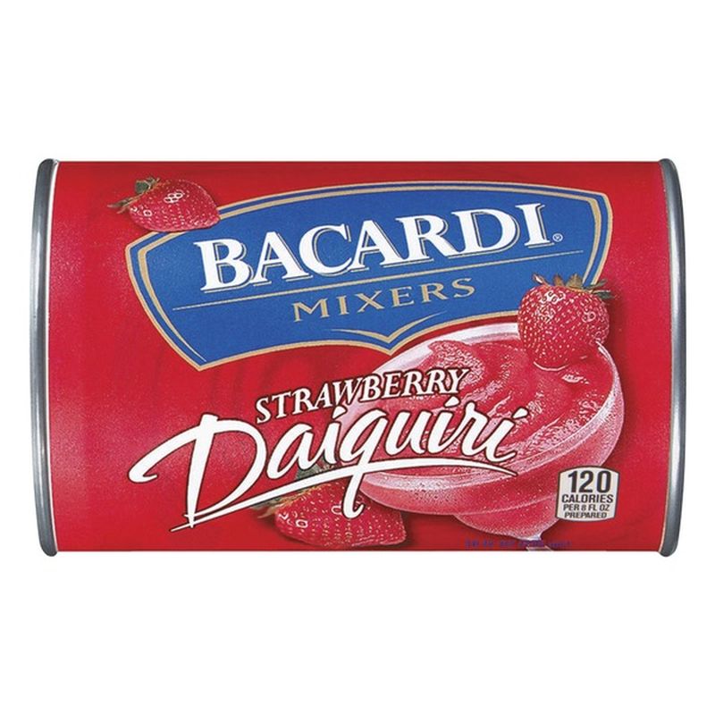 Bacardi Mixers Strawberry Daiquiri (10 oz) from Harris Teeter Instacart