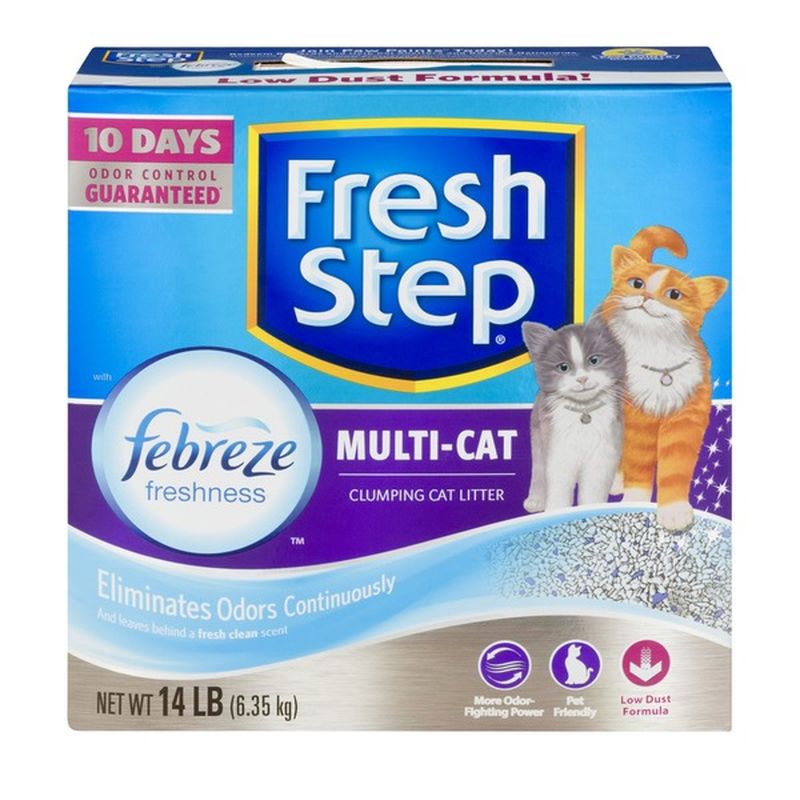 Fresh Step Clumping Cat Litter (14 lb) from Stater Bros. Instacart