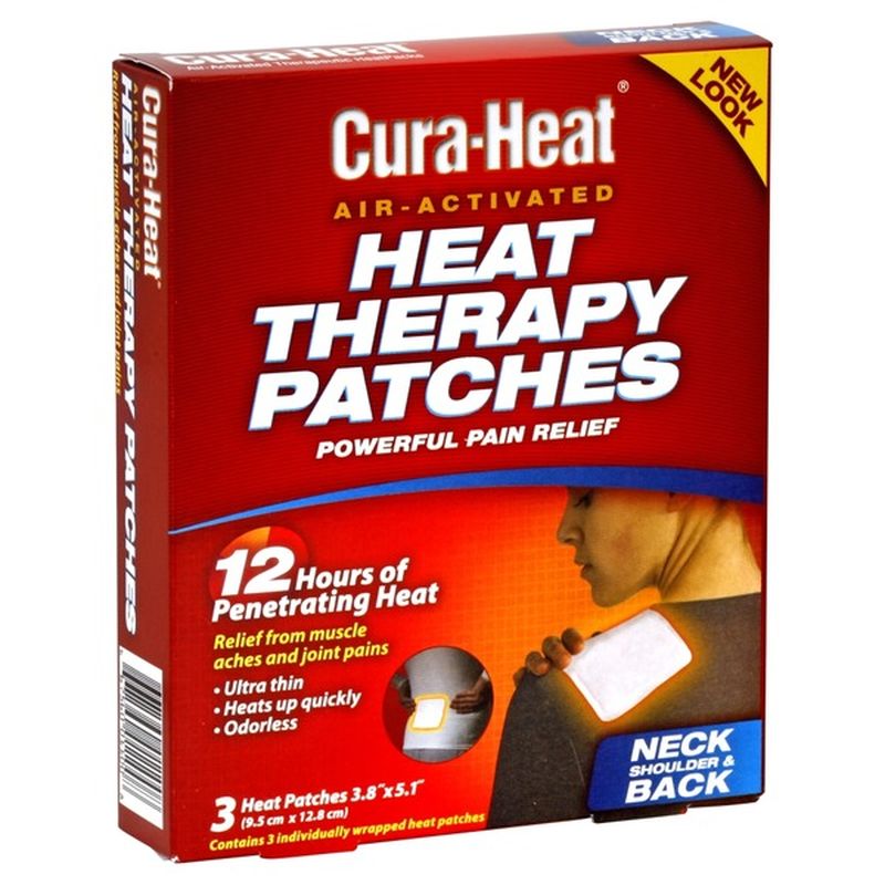 CuraHeat Heat Therapy Patches (3 ct) Instacart