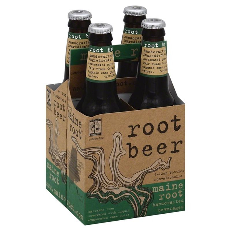 Maine Root Soda Root Beer (12 fl oz) - Instacart