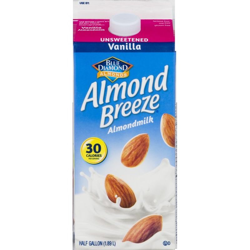 Almond Breeze Unsweetened Vanilla Almondmilk (64 Fl Oz) From Harris ...