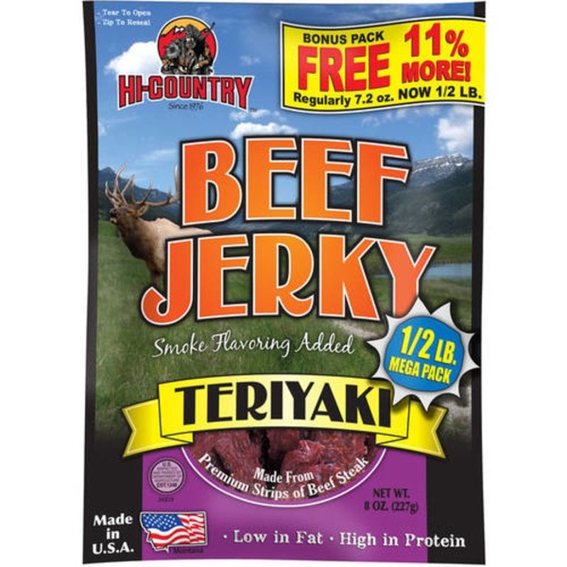 High Country Orchards Teriyaki Jerky